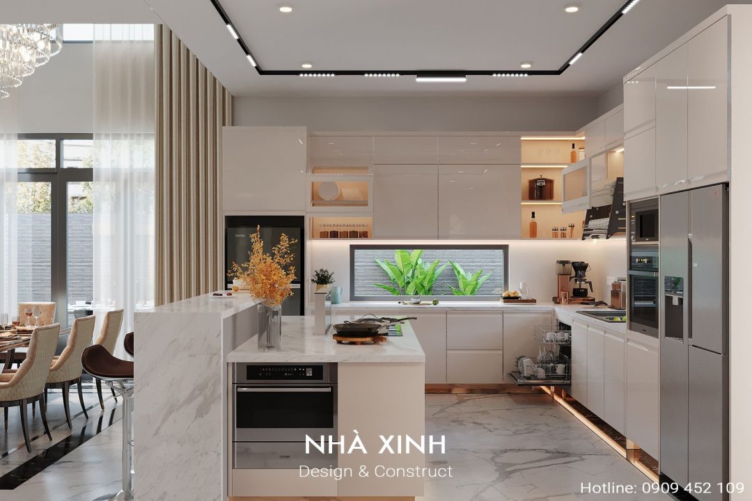 Mẫu Nội Thất Biệt Thự Hiện Đại Mặt Tiền Đẹp | Anh Minh - Hình ảnh 15