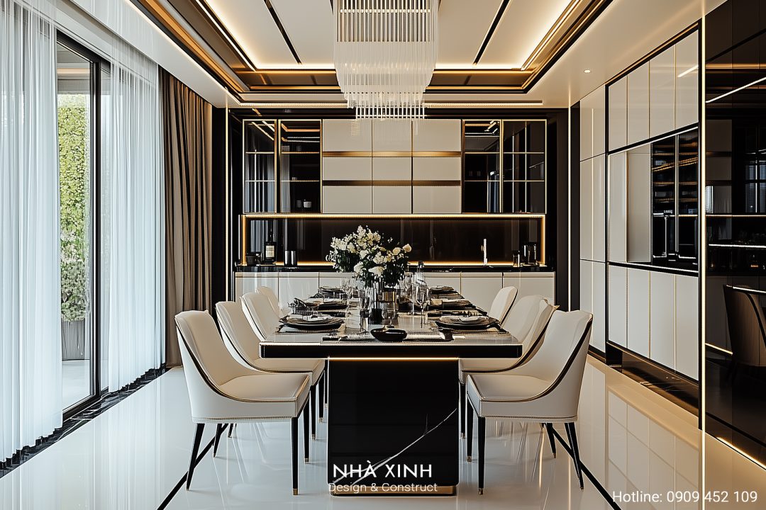 Thiết kế nội thất biệt thự Diamond Riverside Quận 9 SG06 - Hình ảnh 5