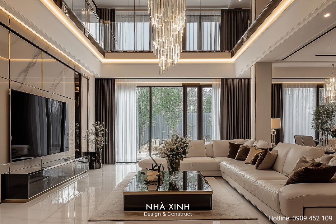 Thiết Kế Nội Thất Biệt thự Vinhomes Tân Cảng SG02 - Hình ảnh 3